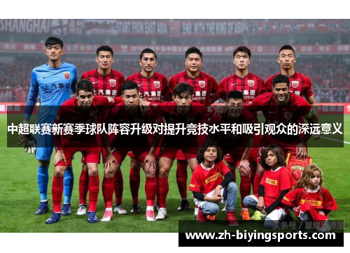中超联赛新赛季球队阵容升级对提升竞技水平和吸引观众的深远意义
