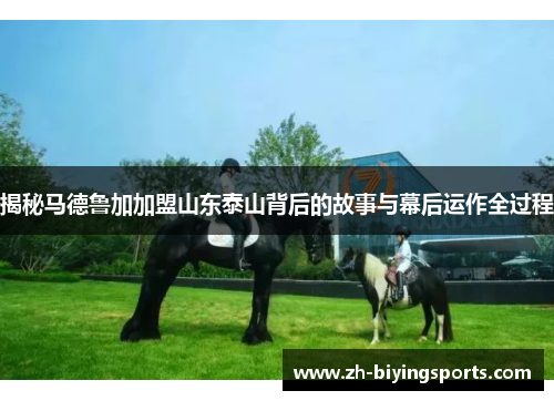 揭秘马德鲁加加盟山东泰山背后的故事与幕后运作全过程